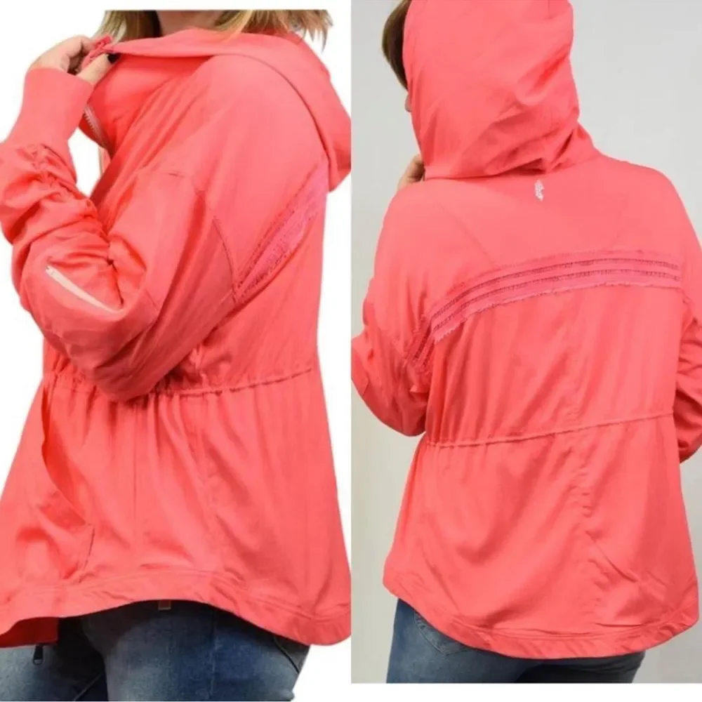 Free People Movement Run Wild Jacket Pink Size S